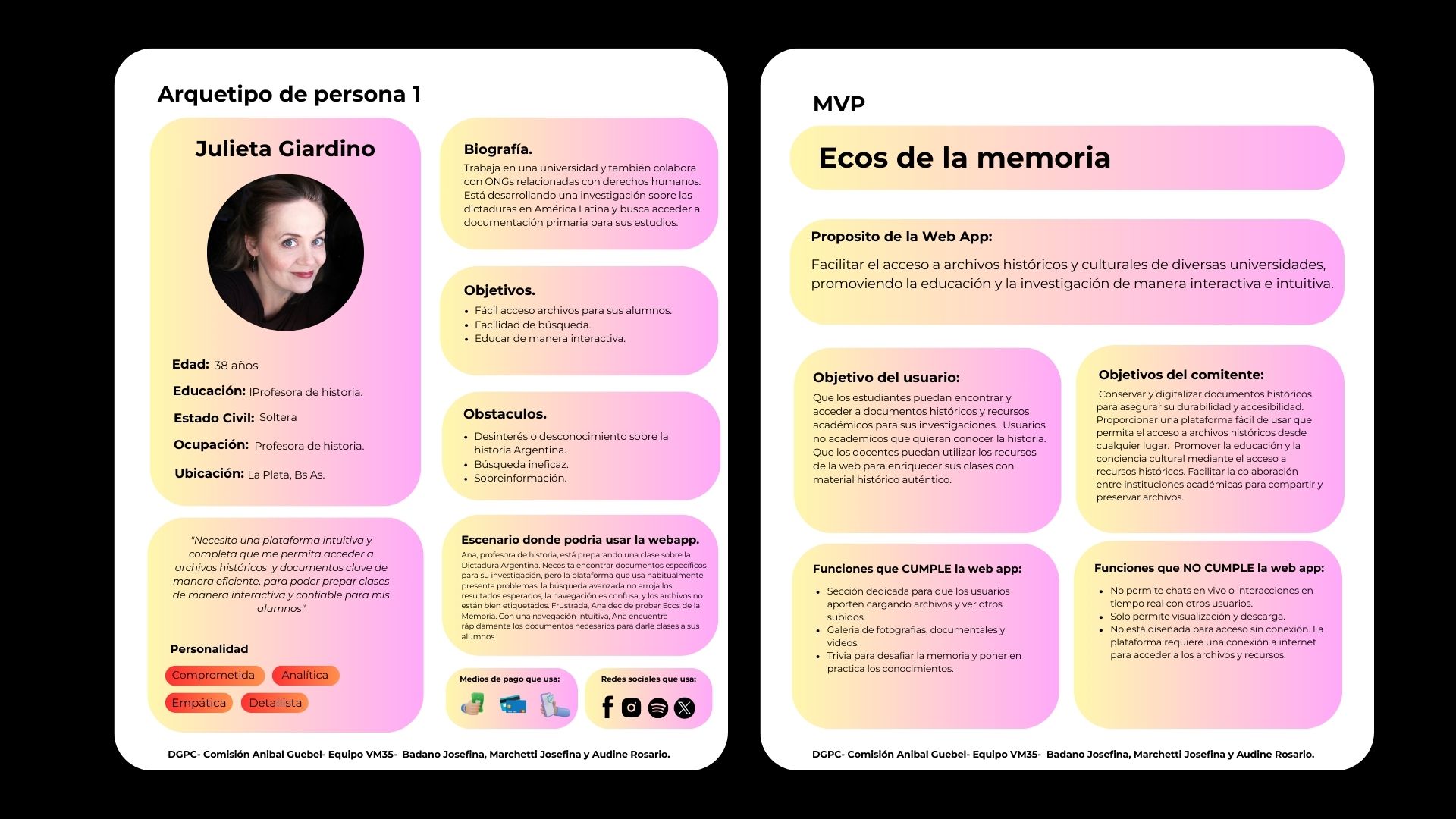 Arquetipo y MVP